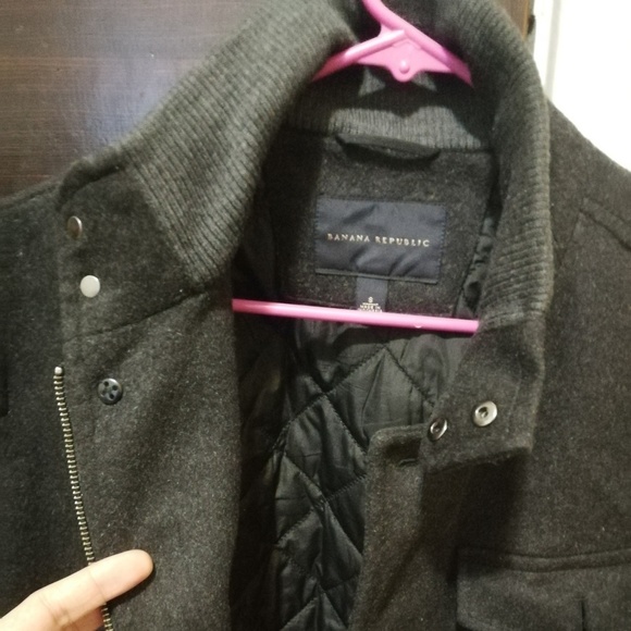 Banana Republic Wool Jacket/Coat - Picture 2 of 5